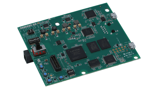 Texas Instruments DCA1000EVM raw data capture card.